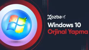 Windows 10 Orjinal Yapma - 2025