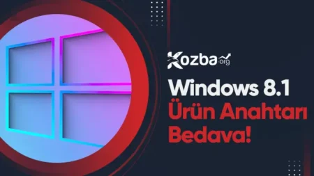 Windows 8.1 Ürün Anahtarı Bedava - 2025